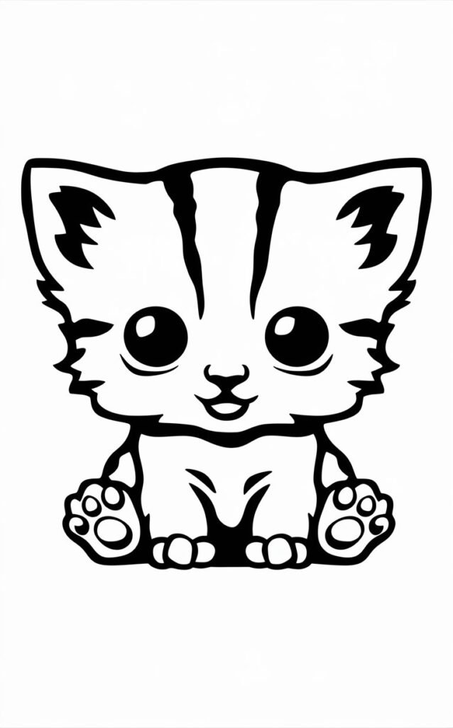 Cat Coloring Pages
