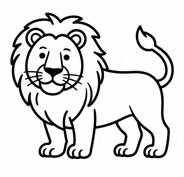 Lion Coloring Pages