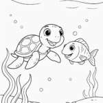 Turtle Coloring Pages