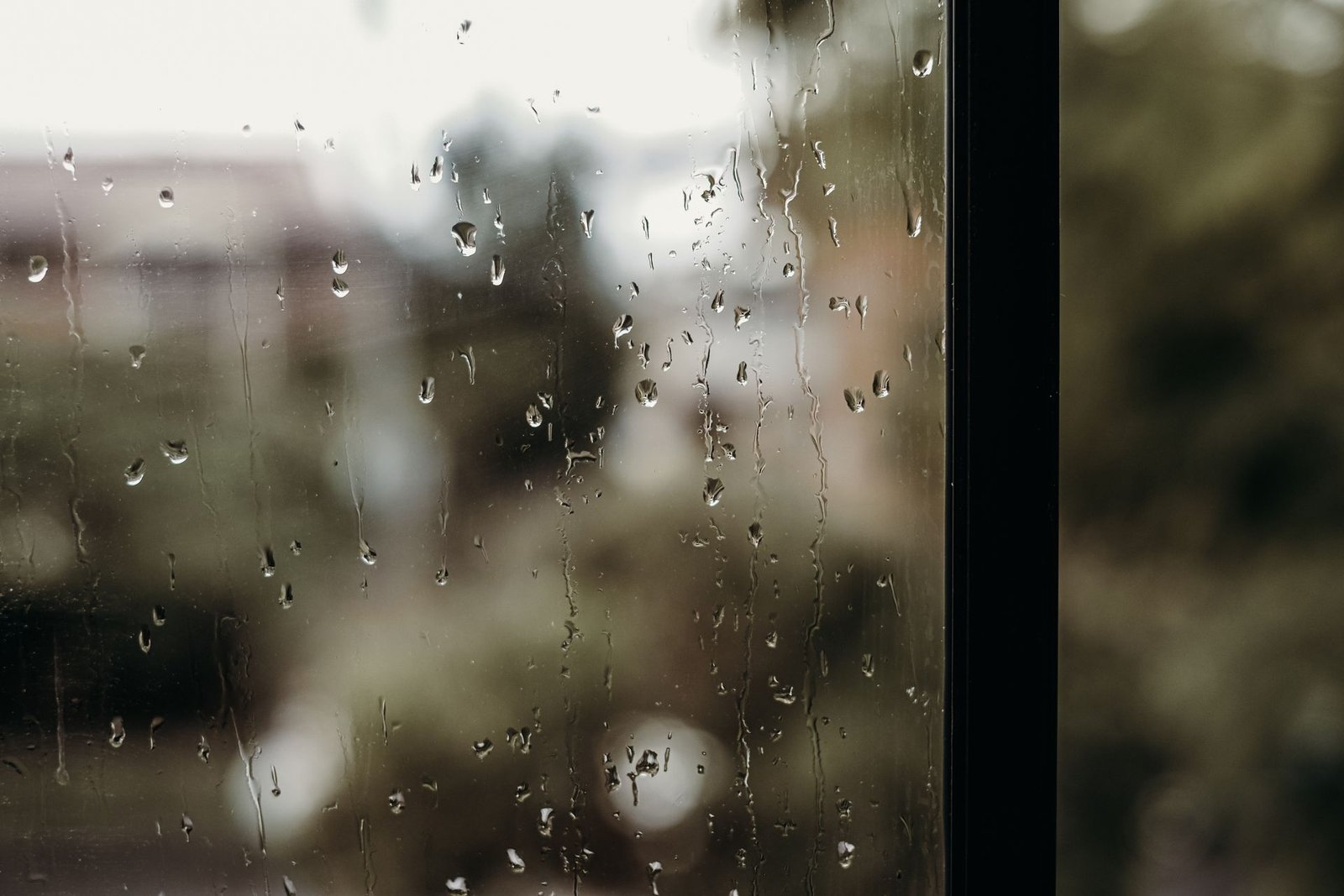 Rainy autumn window fall wallpaper