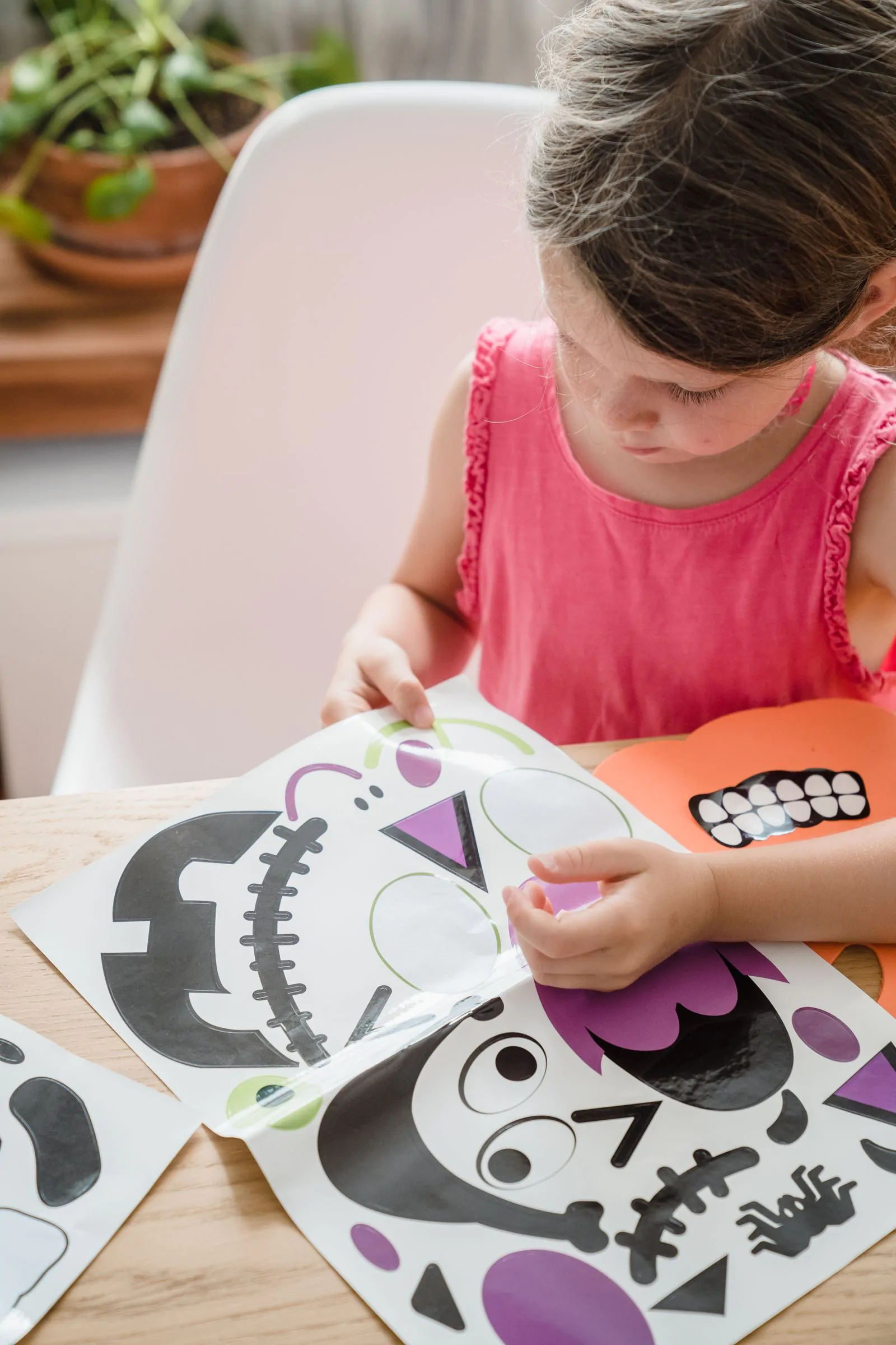 DIY Halloween masks — kids activities