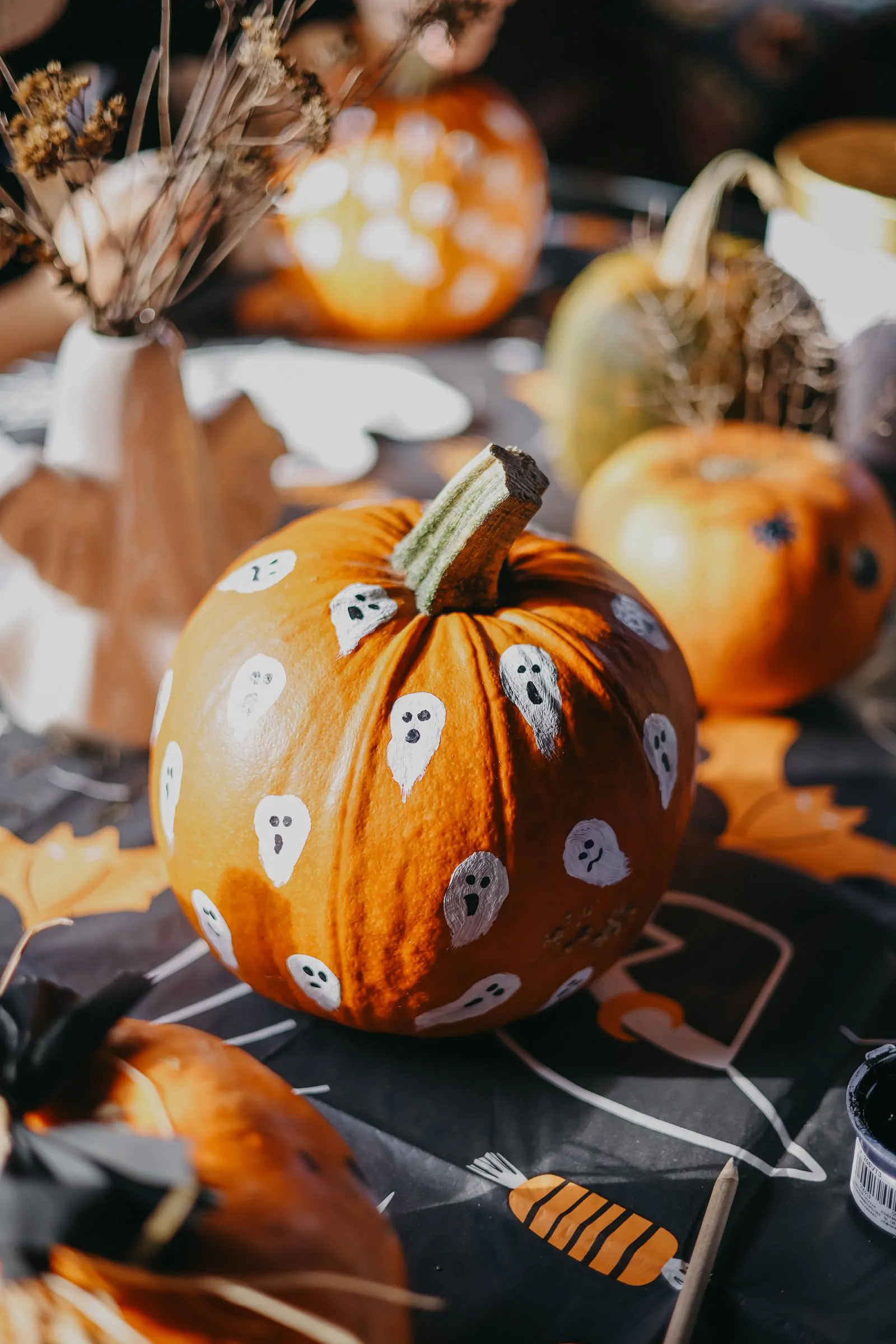 No-carve pumpkin decorating ideas for kids