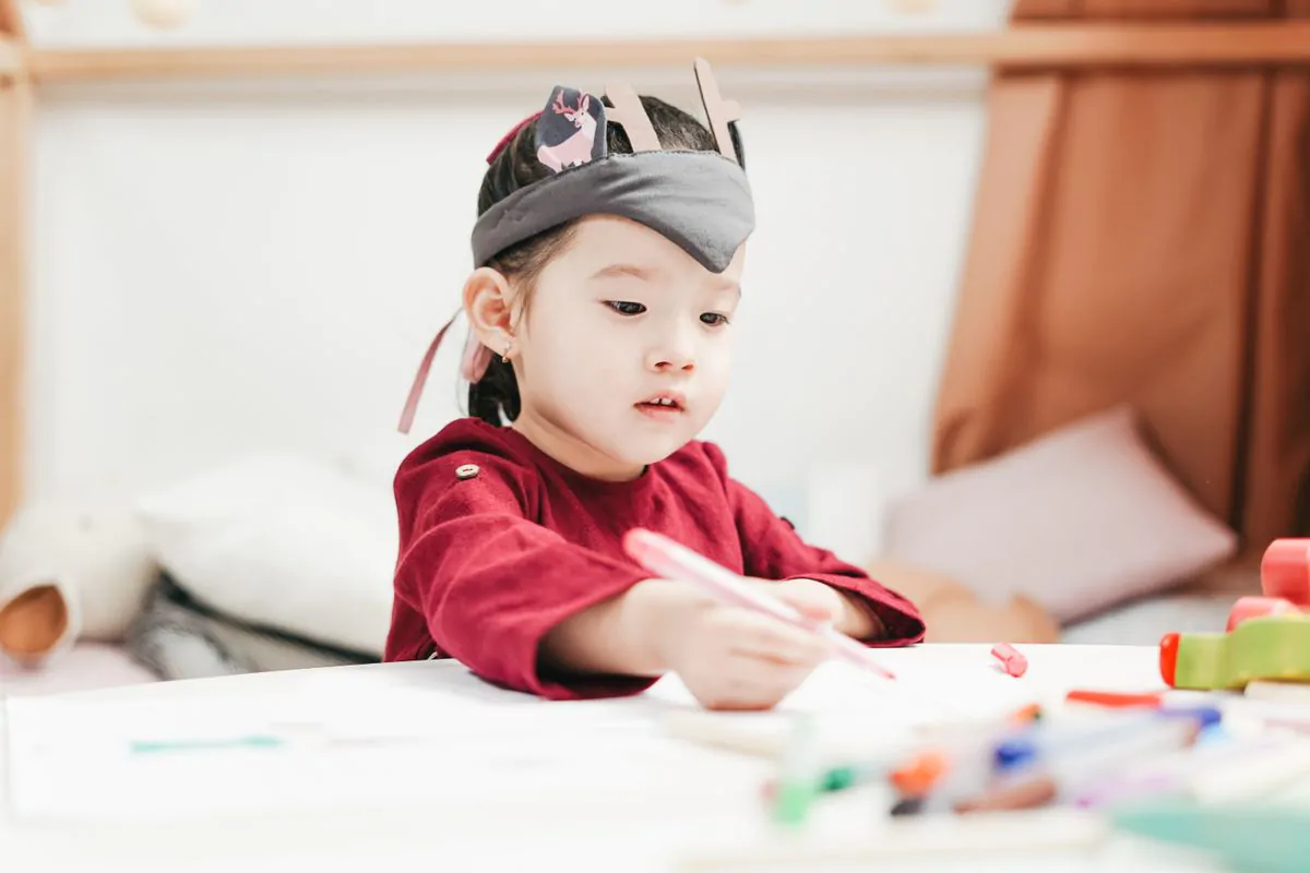 Turkey headband Thanksgiving craft for kids